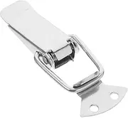 OSALADI Strong Fixation Stainless Steel Buckle Latch Clasp Spring Loaded for Toolboxes Cabinets Easy Operation