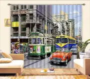 3D Street Vehicle A623 Blockout Photo Curtain Fabric Window Kevin Walsh Amy