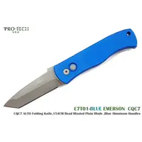 在飛比找PChome商店街優惠-PROTECH Emerson CQC7 藍色鋁柄 Tant