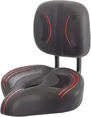 Wide Bike Seat | Electric Bike Seat, Wide Bicycle Seat - Extra Wide Bicycle Seat with with Shock Absorbing Memory Foam for Back Support Mountain Bike Borato