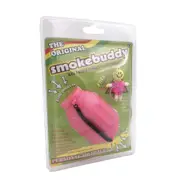 Smokebuddy Personal Air Purifier Activated Carbon Filter (White) Pink