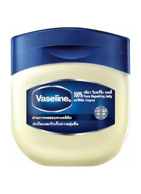 Vaseline Original Petroleum Jelly Original 3 x 50 ml for all skin types for soft
