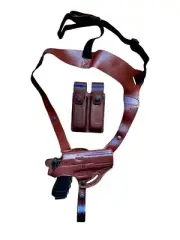 K066010 Shoulder & Belt Holster (2in1) with Magazine Pouch for GLOCK 17 19 22 23