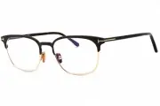 TOM FORD FT5799-B 049 Eyeglasses Matte Dark Brown Clear Frame 53mm