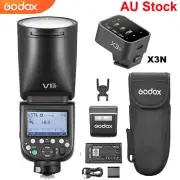 Godox V1Pro-N TTL HSS Round Head Flash + X3N X3-N Flash Trigger For Nikon Camera