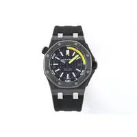 在飛比找蝦皮購物優惠-AP手錶離岸型系列15706AU鍛造碳自動機械橡膠錶帶腕錶4