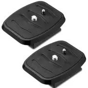 2 Pieces 43mm Tripod Quick Release Plate Tripod Adapter Mount Camera Tripod A...