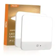 Motion Sensor Ceiling Light Fixture, Cordless Closet Light Battery Operated,
