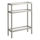 Henn&Hart 22" Silver Console Table