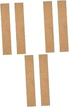 3sets Cork Strip Adhesive Cork Bulletin Strips Memo Board Office Accessory Wall for Home Office 2pcs*3