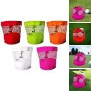 Golf Ball Bag Lightweight Small Drawstring Pouch for Gym Diving Tennis Balls