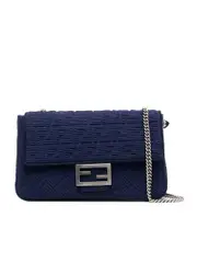 Fendi Baguette Chain Large in Blue