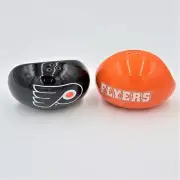 Philadelphia Flyers Salt & Pepper Shaker Home Away Ceramic Boelter NHL Official