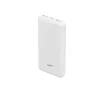 USP Power Bank 10K mAh (10000mAh)with 3 USB Outputs White
