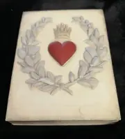 Sid Dickens SP-20 Mia Regina (RED) Memory Block Tile Retired Heart Queen Crown