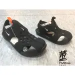 [飛董]NIKE SUNRAY PROTECT 2 TD 小童 包覆式涼鞋 943827 001 黑