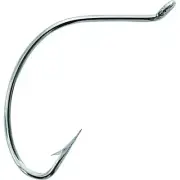 1000 Mustad 37161 Wide Gap Swim Bait Fish Hooks Size 2/0 Nickel Finish