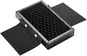 Vaguelly Pen Case Spot Filter Photography Accessories Light Reflector Honeycomb Light Control Honeycomb Grid Filter LED Lighting Control Grid Honeycomb Grid Hood Metal Shell Black