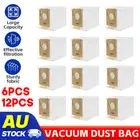 6/12X Vacuum Cleaner Bags Set Fit For ECOVACS DEEBOT OZMO T9 T8 Plus AIVI Robot