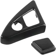 BWPEXZ Compatible with 5 Series F10 F11 F18 Left-Hand Drive Right-Hand Drive Cars, Central Armrest Glove Box Switch Lock Button Cover 520 523 525 528 530 535 2011-2017(RHD Black 11-13)