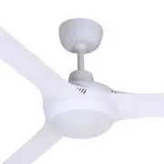 Ventair Spyda 56" ABS 3 Blade AC Ceiling Fan with 20W LED Tri Colour Light