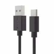 P - Orico Black ECU-10 1M USB2 To Type-C Charging & Data Cable