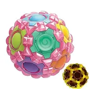 Fidget Ball Puzzle | Interactive Toy Game Brain Teaser - 360 Degree Rotation Colorful Fidget Magic Ball for Home, School, Travel