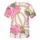 3D Digital Printed Half Sleeve Graphic Short Sleeve T-Shirt