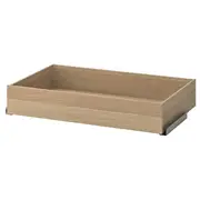 KOMPLEMENT Drawer, white stained oak effect, 100x58 cm