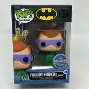 Funko Pop Digital FREDDY FUNKO AS THE RIDDLER 87 DC BATMAN COLLECTOR HIGH GRADE