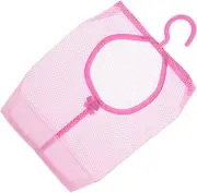 FUNNETOYU Large Capacity Outdoor Mesh Clothespin Bag Travel Bag for Bathroom Storage Wet Clothes Organizer Easy Access Space-Saving Multi-use for Travel Home