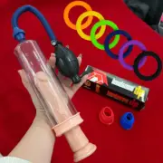 Men Adult Penis Pump Vacuum Enhancer Extender Power Up Cock Enlarger Stretcher