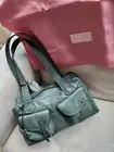 RADLEY LONDON Shamrock Green Leather Zip Shoulder Handbag . Elegant