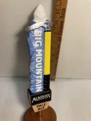 ALASKAN BREWING BIG MOUNTAIN ICE PICK AXE Draft beer tap handle. ALASKA.