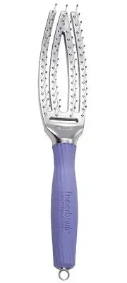 Olivia Garden Scalp-Hugging & Vented Paddle Hair Brush FB-SM Small Finger Brush