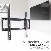 在飛比找蝦皮購物優惠-電視支架壁掛式 VESA 400x400mm 適用於 26-