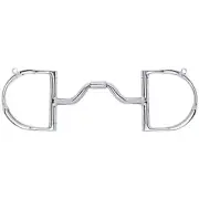 Myler Bits Myler SS 3 3/4 Dee w/Hooks Ported Barrel
