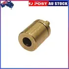 Camping Barbecue Cookware Stove Accessories Yellow Copper Gas Refill Adapter Set