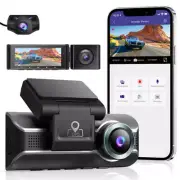 LS05D 3 Channel Front, Cabin, Rear Cam 4K Ultra HD Dashcam GPS WIFI IR G-sensor