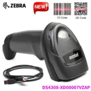 Zebra DS4308-XD 1D/2D Handheld Omni-Directional Barcode Scanner Imager USB Cable