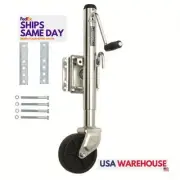 Reese XP10 0301, One Zinc Steel Jack 1200 Lbs. Swing-A Way Bolt-On Steel Cons