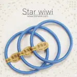 【STAR WIWI】造型彈性綁髮髮圈《髮飾 • 髮束》《8入組》《海洋藍色》