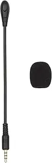 Gooseneck Microphone Direct Plug Microphone Condenser Mic Replacement Speech Portable Sensitive Studio Interview Goose Neck Full Directional Practical Plug & Play 3.5mm for Laptop PC Desktop Computer