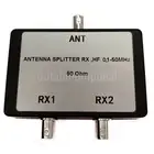 Antenna Splitter RX HF TV Satellite Coax Cable Signal Splitter 0.1-50 MHz 50Ohm