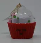 BATH BODY WORKS RED CONFETTI CUPCAKE POCKETBAC HOLDER HAND SANITIZER CASE SLEEVE