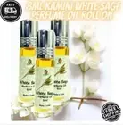 White Sage Kamini Indian Perfume Oil 8ml x 6 Pieces - Roll on Bottles