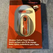 New Rocketfish RF-AFMSE Optical Mouse Wired USB Mouse For Mac/pc Tilt Wheel