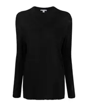 High Gauge cotton T-shirt 1,2,3 black