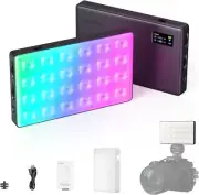 Video Light Portable On Camera Light,5000mAh Long Battery Life,Professional Vide
