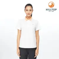 在飛比找蝦皮商城優惠-【Hilltop 山頂鳥】女款抗菌吸濕快乾抗UV簡約 POL